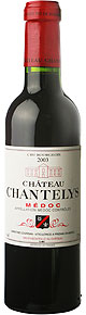 Chandacirc;teau de Chantelys Half 2003 Chateau Chantelys, Medoc