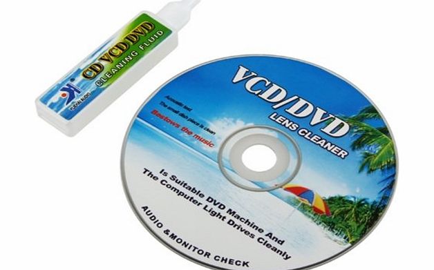 ChannelExpert Laser Lens Cleaner Kit Tool for VCD CD DVD Rom Car PS3
