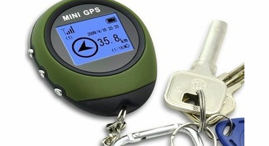 Portable Mini GPS with Keychain for Outdoor Sport Navigation Tracker Location Finder