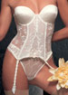Nymphea moulded underwired basque with detachable straps