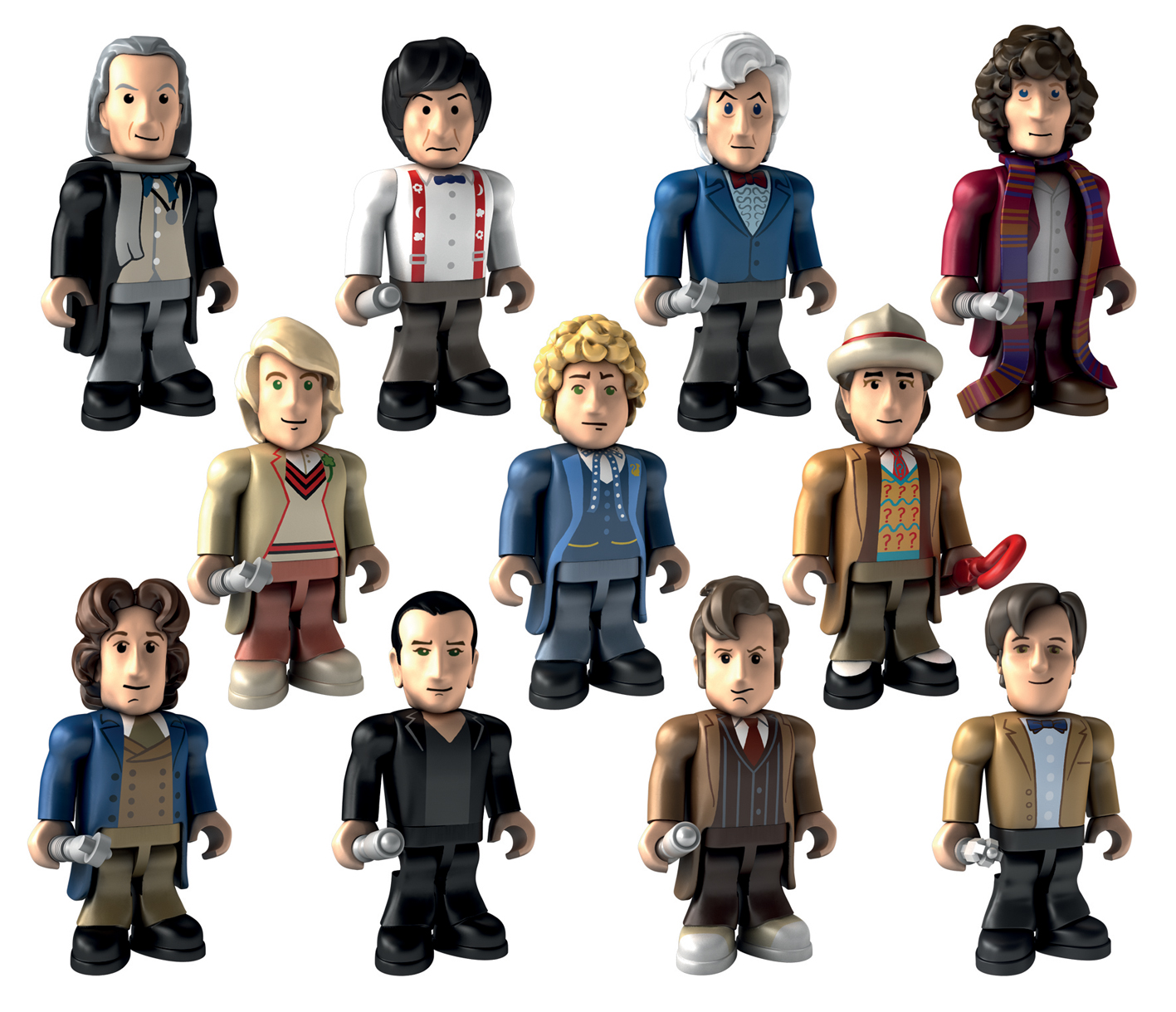 Character Building Doctor Who Micro Anniversary