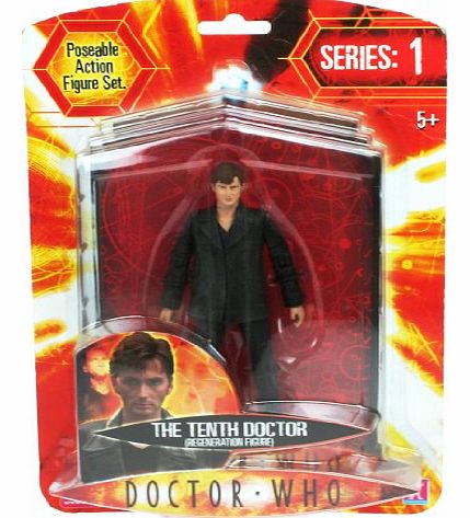 CHARACTER Doctor Who 5 inch Action Figure - The Tenth Doctor - Regeneration Figure