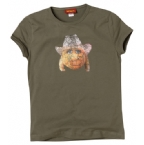 Girls Miss Piggy T-Shirt Khaki