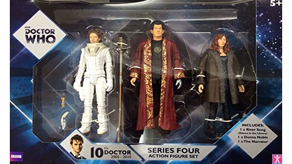 Doctor Who Series Four Action Figure Set