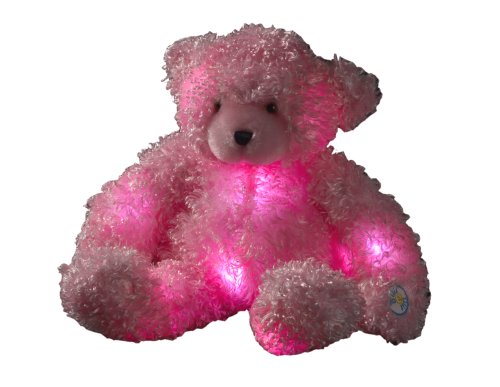 Gloe - 16" Colour Change Teddy - Pink