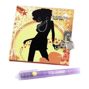 GR8 UV Pen With Girls Journal