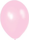 Soft Pink 11` Metalic Latex Balloon
