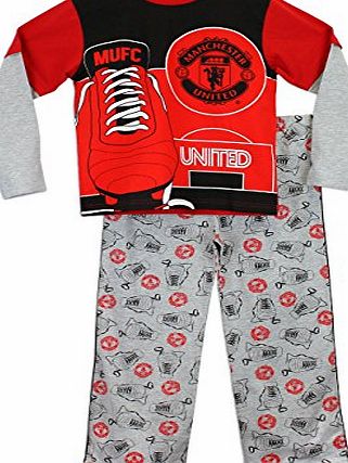 Character UK Character Boys Manchester United FC Pyjamas Age 11 to 12 Years
