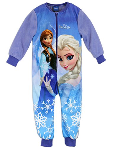 Character Girls Disney Frozen Fleece Onesie Age 5 to 6 Years