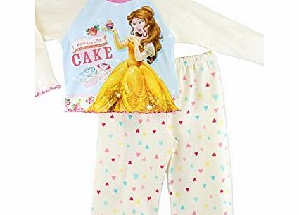 Character UK Character Girls Disney Princess Belle Pyjamas Age 4 to 5 Years
