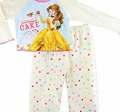 Character UK Character Girls Disney Princess Belle Pyjamas Age 5 to 6 Years