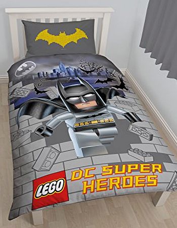 Character World  Lego DC Superheroes Kapow Single Panel Duvet Set