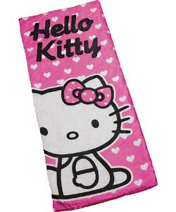 Character World Hello Kitty Single Sleeping Bag