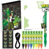 Characters 4 Kids Ben 10 Colouring Activity Set - 31 Piece Stationery Pack