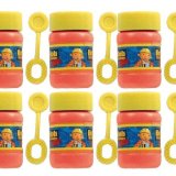 Characters 4 Kids Bob The Builder Party Bubbles - Pack of 6