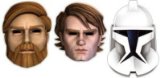 Characters 4 Kids Star Wars The Clone Wars Party Masks - Pack of 6