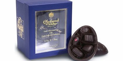 Charbonnel et Walker Dark chocolate Easter egg with dark chocolates -