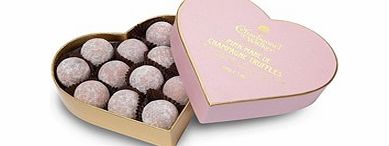 Valentines Pink Marc de Champagne truffle Gift