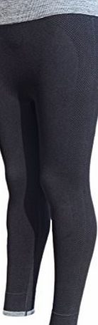 Charismau Uni-love Sports Leggings for Women Long Yoga Stretchy Tights Pants for Workout (L, Black)