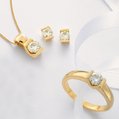 CHARLES AND COLVARD and trade; created moissanite collection