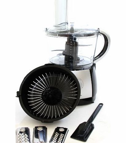 Charles Jacobs NEW 2015 MODEL 2.5 Litre Powerful Food Processor with 10 Speeds Plus Pulse in Black NOW COMES WITH 2 YEARS NATIONAL WARRANTY