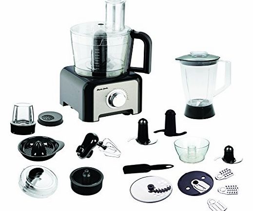 Charles Jacobs NEW 2015 Powerful Food Processor with 10 Speeds with Pulse in Black NOW COMES WITH 2 YEARS NATIONAL WARRANTY