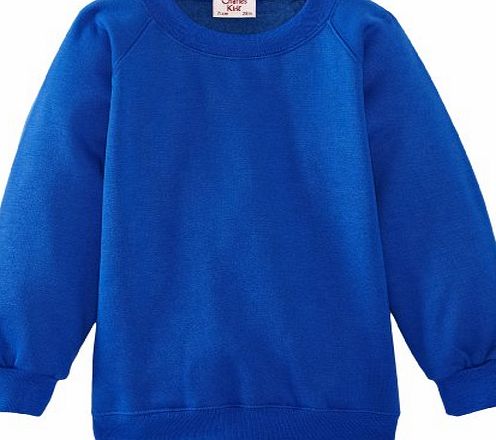 Charles Kirk Coolflow Round Neck Unisex Boys and Girls School Sweatshirt Royal Blue C32 IN