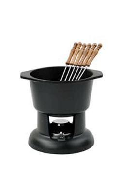 Chasseur Classic fondue set  with 6 forks