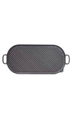 chasseur Grill  oval  twin cast handle
