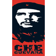 Che Guevara Red Door Poster