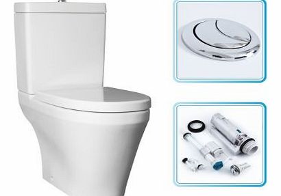 Cheapsuites Dunlin Close Coupled Toilet, Cistern