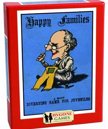 Cheatwell Games Bygone Days Happy Families Card Game