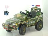 CheesyBugToys Ride On Army Jeep with Full Function Remote Control