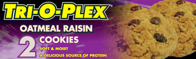 Tri-o-Plex Protein Cookies - Oatmeal