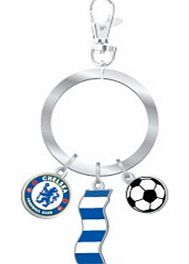 Chelsea Accessories  Chelsea FC Fan Bag Charm