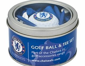 Chelsea Accessories  Chelsea FC Gift Ball And Tee Set