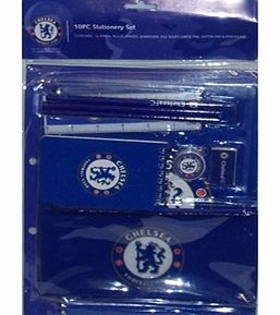 Chelsea Accessories  Chelsea FC Stationery Set 10 Pack