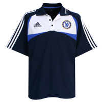 Adidas 07-08 Chelsea Polo Shirt (Navy)