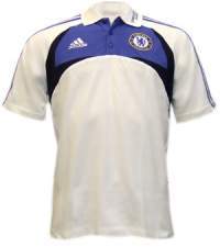 Chelsea Adidas 07-08 Chelsea Polo Shirt (White)