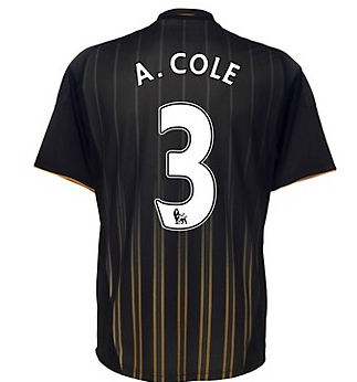 Adidas 2010-11 Chelsea Away Shirt (A. Cole 3)