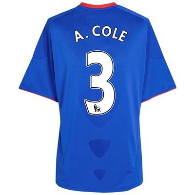 Adidas 2010-11 Chelsea Home Shirt (A.Cole 3)