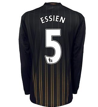 Chelsea Adidas 2010-11 Chelsea Long Sleeve Away Shirt (Essien 5)