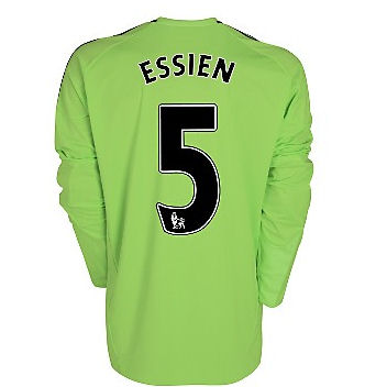 Chelsea Adidas 2010-11 Chelsea Long Sleeve Third Shirt (Essien 5)