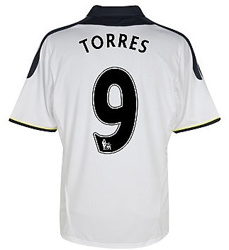 Chelsea Adidas 2011-12 Chelsea Third Shirt (Torres 9)