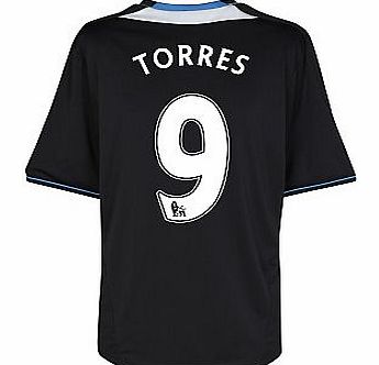 Chelsea Away Shirt Adidas 2011-12 Chelsea Away Football Shirt (Torres 9)