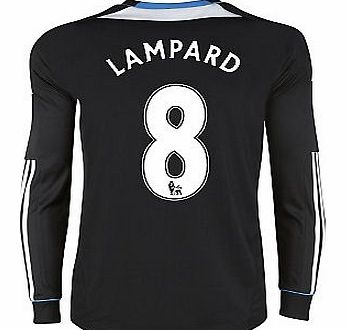 Chelsea Away Shirt Adidas 2011-12 Chelsea L/S Away Shirt (Lampard 8)