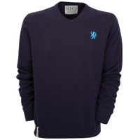 Chelsea Classic Knit Jumper - Navy.