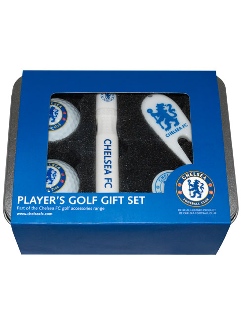 Chelsea FC Players Golf Tin Gift Set