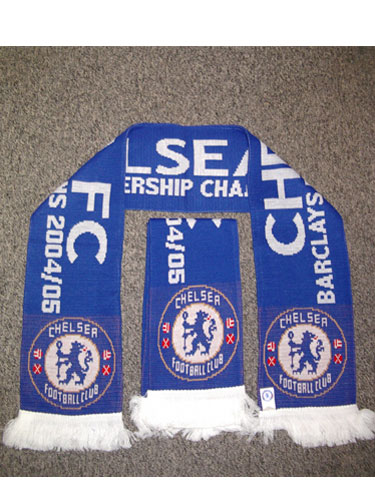 Chelsea FC Scarf and#39;Championsand39; Design - GREAT LOW PRICE