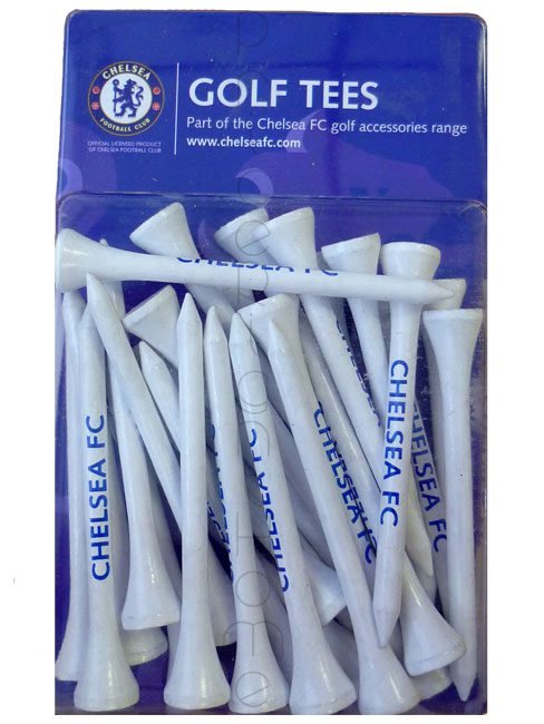 Chelsea FC Wooden Golf Tees (pack of 30)